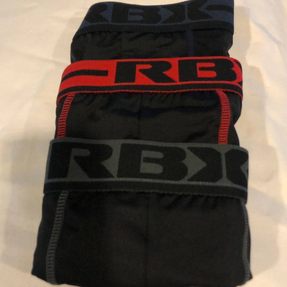 Boxer briefs RBX 3 pair mens new size L 36-38"